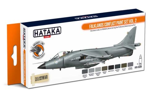 HTK-CS28 Falklands Conflict paint set vol. 2 -- ORANGE LINE farby modelarskie