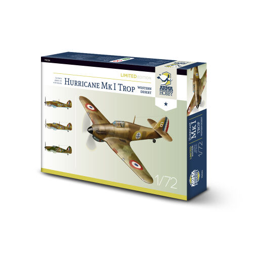 70026 Hurricane Mk I trop Western Desert Limited Edition Model samolotu do sklejania