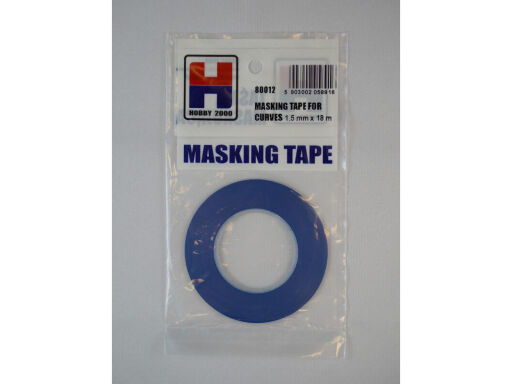 H2K80012 Masking Tape For Curves 1.5mm x 18m