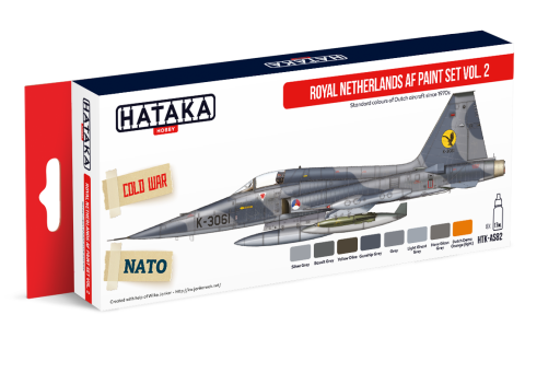 HTK-AS82 Royal Netherlands AF paint set vol. 2 farby modelarskie