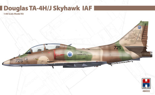 H2K48035 Douglas TA-4H/J Skyhawk IAF Model samolotu do sklejania