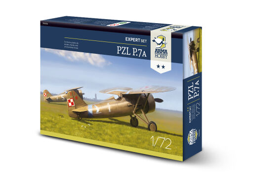 70006 PZL P.7a Expert Set 1/72 Model samolotu do sklejania