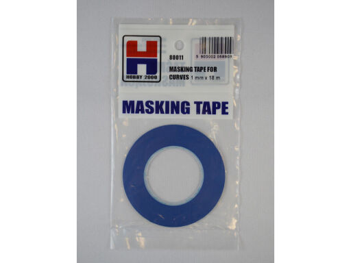 H2K80011 Masking Tape For Curves 1mm x 18m