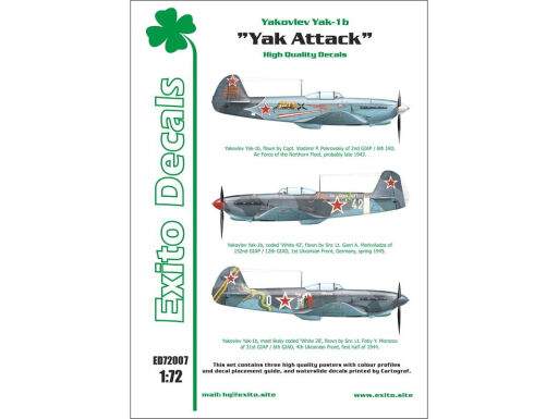 ED72007 - Yak Attack - Yakovlev Yak-1b