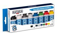 HTK-BS100 Scale Modelling Basic Colours set – BLUE LINE