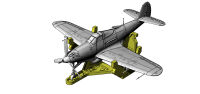 71002 Przyrząd montażowy do P-39 Arma Hobby 1/72