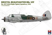 H2K72003 Bristol Beaufighter Mk.VIF No. 307 Polish Night Fighter Squadron (ex-Hasegawa)