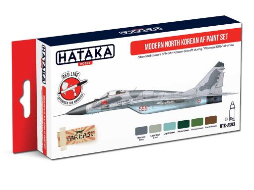 HTK-AS93  Modern North Korean AF paint set farby modelarskie