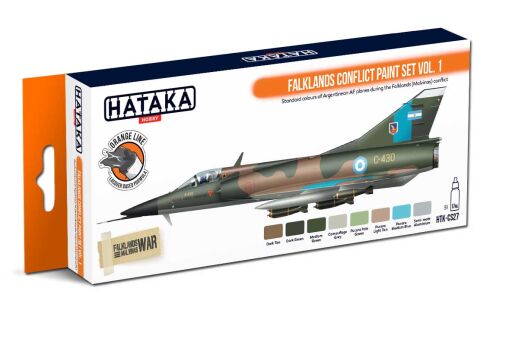 HTK-CS27 Falklands Conflict paint set vol. 1 -- ORANGE LINE farby modelarskie