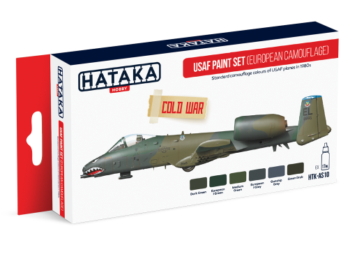 HTK-AS10, USAF Paint Set (European Camouflage) farby modelarskie