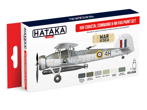 HTK-AS49 RAF Coastal Command & RN FAA paint set farby modelarskie