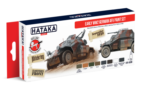 HTK-AS88 Early WW2 German AFV paint set farby modelarskie