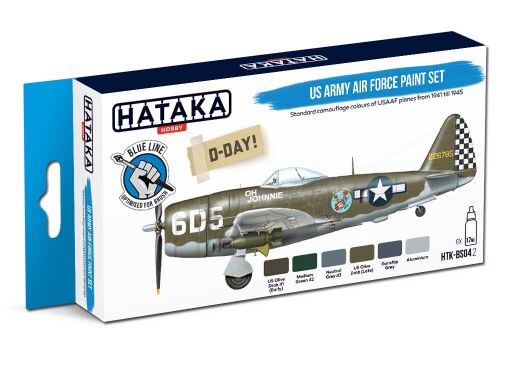 HTK-BS04.2 US Army Air Force paint set farby modelarskie