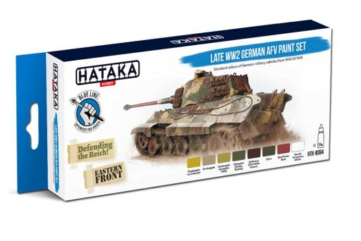 HTK-BS94  Late WW2 German AFV paint set-- BLUE LINE farby modelarskie