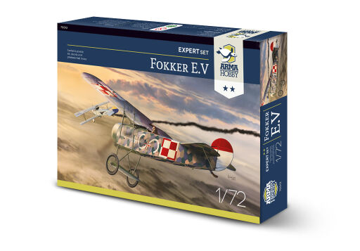 70012 Fokker E.V Expert Set Model samolotu do sklejania