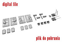 72019-3D  Pokład Lotniskowca Eskortowego - Akcesoria 1/72 - plik 3D