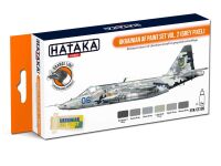 HTK-CS109 Ukrainian AF paint set vol. 2 (Grey Pixel) -- ORANGE LINE