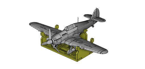 71004 Przyrząd montażowy do Hurricane 1/72 Arma Hobby Model samolotu do sklejania