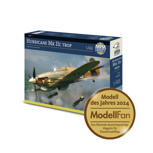 40005 Hurricane Mk IIc trop 1/48 Model samolotu do sklejania