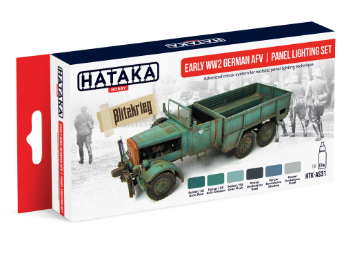 HTK-AS31 Early WW2 German AFV | panel lighting set