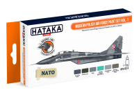 HTK-CS17 Modern Polish Air Force paint set vol. 1 ORANGE LINE