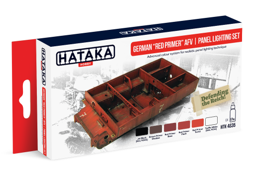 HTK-AS35 German Red Primer AFV | panel lighting set farby modelarskie