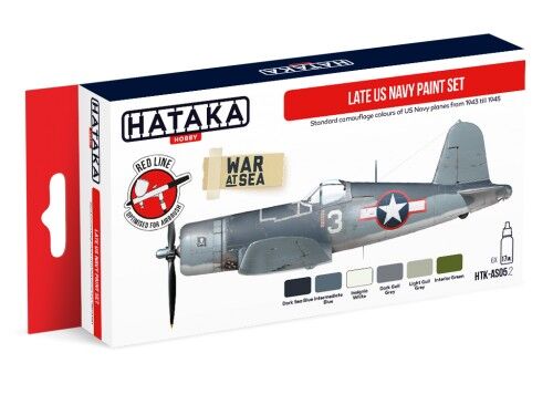 HTK-AS05.02 Late US Navy paint set farby modelarskie