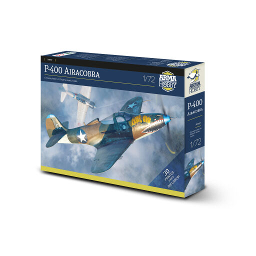 70057 P-400 Airacobra Model samolotu do sklejania