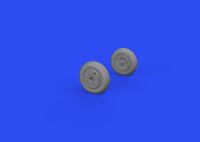 EDU672296 Ki-84 wheels PRINT 1/72