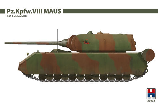 H2K35003 Pz.Kpfw. VIII MAUS pojazdy wojskowe do sklejania