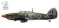 Hurricane Mk.IIc BD833/LK-Q. 87 Dywizjon RAF. Lotnisko Tangmere. Samolot wykonał trzy bojowe w Operacji „Jubilee”. Piloci: P/O G.W. Mosley i P/O D.G. Metzler.