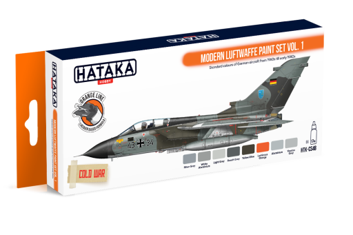 HTK-CS48 Modern Luftwaffe paint set vol. 1 --> ORANGE LINE farby modelarskie