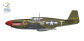North American P-51B-7-NA Mustang s/n 43-6913 „Shangri-La”, 336th FS, 4th FG, 8th AF USAAF, pilot Captain Don S. Gentile, USAAF Station 356 Debden, Wielka Brytania, marzec 1944