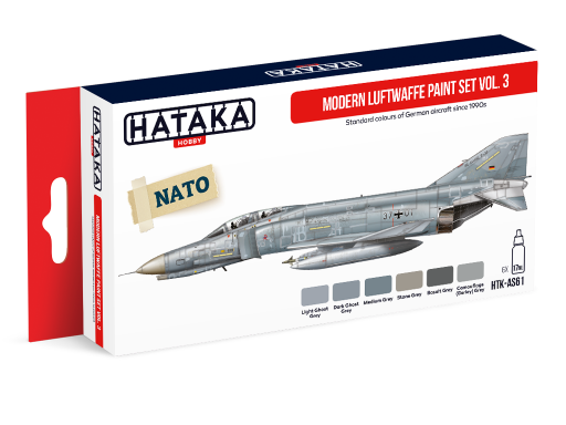 HTK-AS61 Modern Luftwaffe paint set vol. 3 farby modelarskie