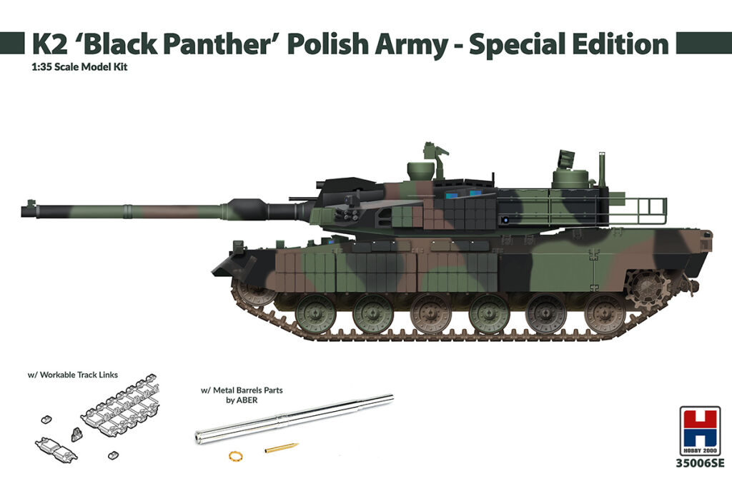 Model czołgu H2K35006SE K2 'Black Panther' Polish Army - Special ...