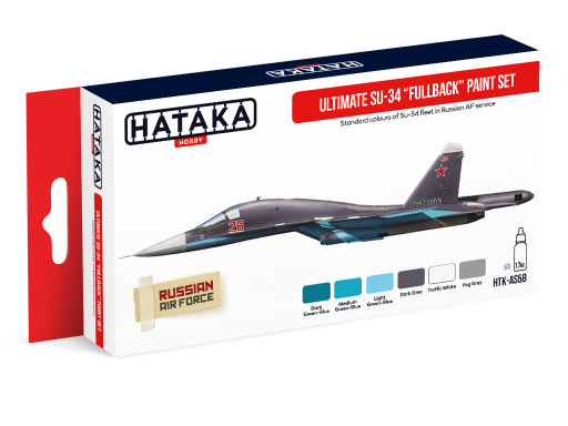 HTK-AS58 Ultimate Su-34 Fullback paint set farby modelarskie