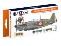 HTK-CS16 Early WW2 French Air Force paint set  ORANGE LINE