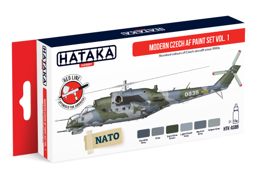 HTK-AS89 Modern Czech AF paint set vol. 1 farby modelarskie