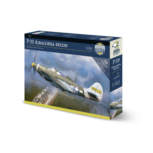 40013 P-39 Airacobra RECON Model samolotu do sklejania