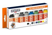 HTK-CS100 Scale Modelling Basic Colours set – ORANGE LINE