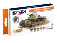 HTK-CS90 German AFV in Africa paint set -- ORANGE LINE