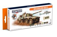 HTK-CS92 South African Army paint set -- ORANGE LINE