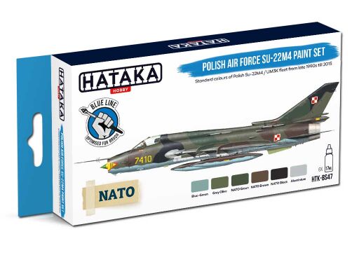 HTK-BS47 Polish Air Force Su-22M4 paint set – BLUE LINE farby modelarskie