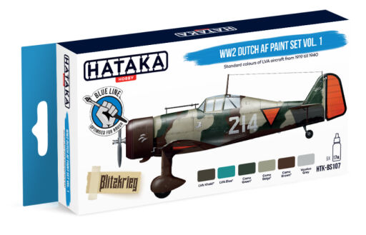 HTK-BS107 WW2 Dutch AF paint set vol. 1 farby modelarskie