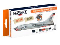 HTK-CS18 US Navy and USMC high-viz Paint Set --> ORANGE LINE