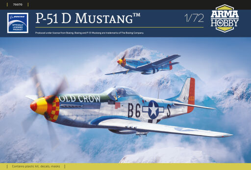 70070 P-51D Mustang™ Model samolotu do sklejania