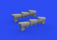 EDU672301 Hurricane Mk.I exhaust stacks 1/72