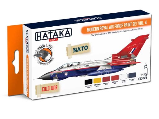 HTK-CS85 Modern Royal Air Force paint set vol. 4 -- ORANGE LINE farby modelarskie