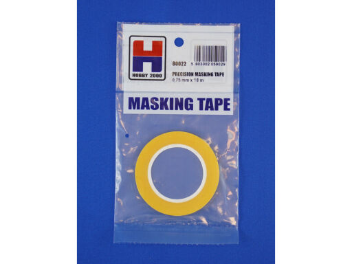 H2K80022 Precision Masking Tape 0.75mm x 18m