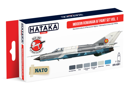 HTK-AS91 Modern Romanian AF paint set vol. 1 farby modelarskie